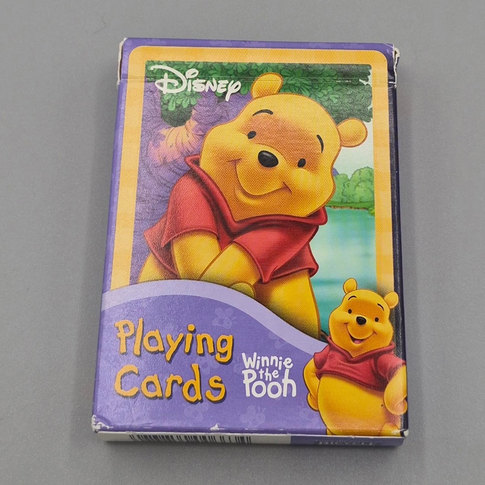 Disney Winnie the Pooh Playing Cards Bicycle USPC 2006 Tigger Piglet Eeyore Deck